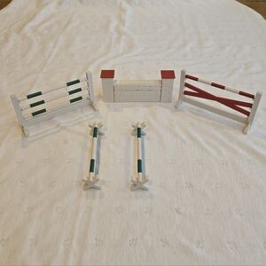 Schleich Horse Jump Set with Red and Green Details #40181